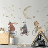 Artgeist Fototapetas - Subtle Animals Among the Stars (Watercolour)