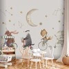 Artgeist Fototapetas - Subtle Animals Among the Stars (Watercolour)