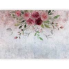 Artgeist Fototapetas - Summer bloom - plant motif with flowers and leaves in pink tones