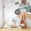 Artgeist Fototapetas - Teddy Bear in a Racing Car