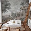 Artgeist Fototapetas - Temple on a hill - Greek architecture in subdued colours