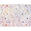 Artgeist Fototapetas - Terrazzo in Confetti Style Violet-Rožinė Colorful Pattern