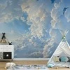 Artgeist Fototapetas - The Sun Revealing the Secrets of the Clouds: Spectacular Images in the Sky