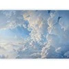Artgeist Fototapetas - The Sun Revealing the Secrets of the Clouds: Spectacular Images in the Sky