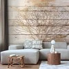 Artgeist Fototapetas - Tree on Boards