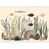 Artgeist Fototapetas - Underwater World - Fish and Corals in Pastel Colours