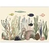 Artgeist Fototapetas - Underwater World - Fish and Corals in Pastel Colours