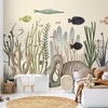Artgeist Fototapetas - Underwater World - Fish and Corals in Pastel Colours