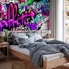 Artgeist Fototapetas - Violetinė Graffiti