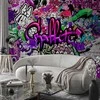 Artgeist Fototapetas - Violetinė Graffiti