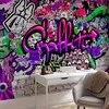 Artgeist Fototapetas - Violetinė Graffiti
