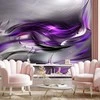 Artgeist Fototapetas - Violetinė Swirls