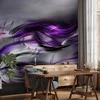 Artgeist Fototapetas - Violetinė Swirls