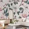 Artgeist Fototapetas - Watercolor Magnolias - Second Variant