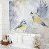 Artgeist Fototapetas - Watercolor Tit - First Variant