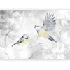 Artgeist Fototapetas - Watercolor Tit - Second Variant