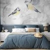 Artgeist Fototapetas - Watercolor Tit - Second Variant