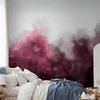 Artgeist Fototapetas - Watercolour Variation - Raudona