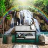 Artgeist Fototapetas - Waterfall of Fulfilled Wishes
