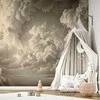 Artgeist Fototapetas - Whisper of Illuminated Clouds: Soft Play of Light in the Theater of the Heavens