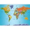 Artgeist Fototapetas - World Map: Colourful Geography