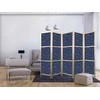 Artgeist Japoniška kambario pertvara - Cosmic Inspirations - Pattern with Stars and Constellations on a Dark Background