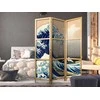 Artgeist Japoniška kambario pertvara - Great Wave in Kanagawa I