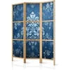 Artgeist Japoniška kambario pertvara - Retro Ornament - Decorative Motif in Worn Blues