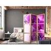 Artgeist Japoniška kambario pertvara - Violet Orchids I