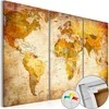 Artgeist Kamštinis paveikslas - Antique Travel