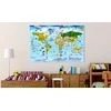 Artgeist Kamštinis paveikslas - Children's Map: Colourful Travels