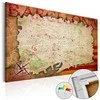 Artgeist Kamštinis paveikslas - Map of Barcelona