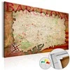 Artgeist Kamštinis paveikslas - Map of Barcelona