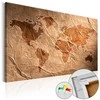 Artgeist Kamštinis paveikslas - Paper Map