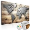 Artgeist Kamštinis paveikslas - Sidabrinis World