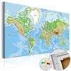Artgeist Kamštinis paveikslas - World Geography