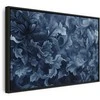 Artgeist Paveikslas - Abstract Ornaments Dark Mėlyna Victorian Leaves