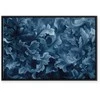 Artgeist Paveikslas - Abstract Ornaments Dark Mėlyna Victorian Leaves