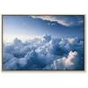Artgeist Paveikslas - Aerial Landscapes: Rays Lighting Up Fluffy Cloud Formations