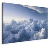 Artgeist Paveikslas - Aerial Landscapes: Rays Lighting Up Fluffy Cloud Formations