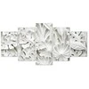 Artgeist Paveikslas - Alabaster Garden (5 Parts) Wide