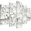 Artgeist Paveikslas - Alabaster Garden (5 Parts) Wide