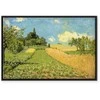 Artgeist Paveikslas - Alfred Sisley – Grain fields on the hills of Argenteuil