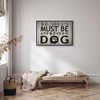 Artgeist Paveikslas - All Guests Must Be Approved by the Dog (1 Part) Wide