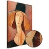 Artgeist Paveikslas - Amedeo Modigliani – Portrait of Jeanne Hebuterne in a Large Hat