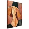 Artgeist Paveikslas - Amedeo Modigliani – Portrait of Jeanne Hebuterne in a Large Hat