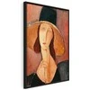 Artgeist Paveikslas - Amedeo Modigliani – Portrait of Jeanne Hebuterne in a Large Hat