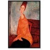 Artgeist Paveikslas - Amedeo Modigliani – Jeanne Hebuterne in a Geltona Sweater
