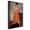 Artgeist Paveikslas - Amedeo Modigliani – Jeanne Hebuterne in a Geltona Sweater