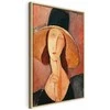 Artgeist Paveikslas - Amedeo Modigliani – Portrait of Jeanne Hebuterne in a Large Hat
